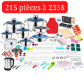 SET CUISINE 215 PIÈCES – 235 $ 🔥