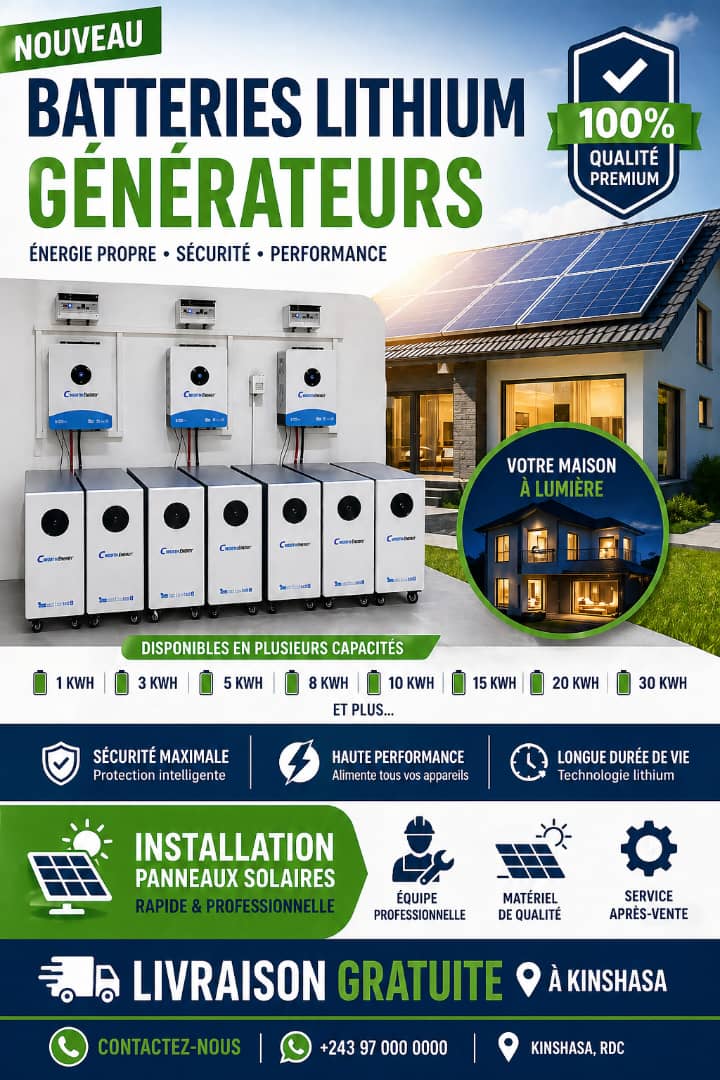 🚀 Investissez dans les batteries lithium Cworth Energy et profitez d'une autonomie exceptionnelle pendant des années.